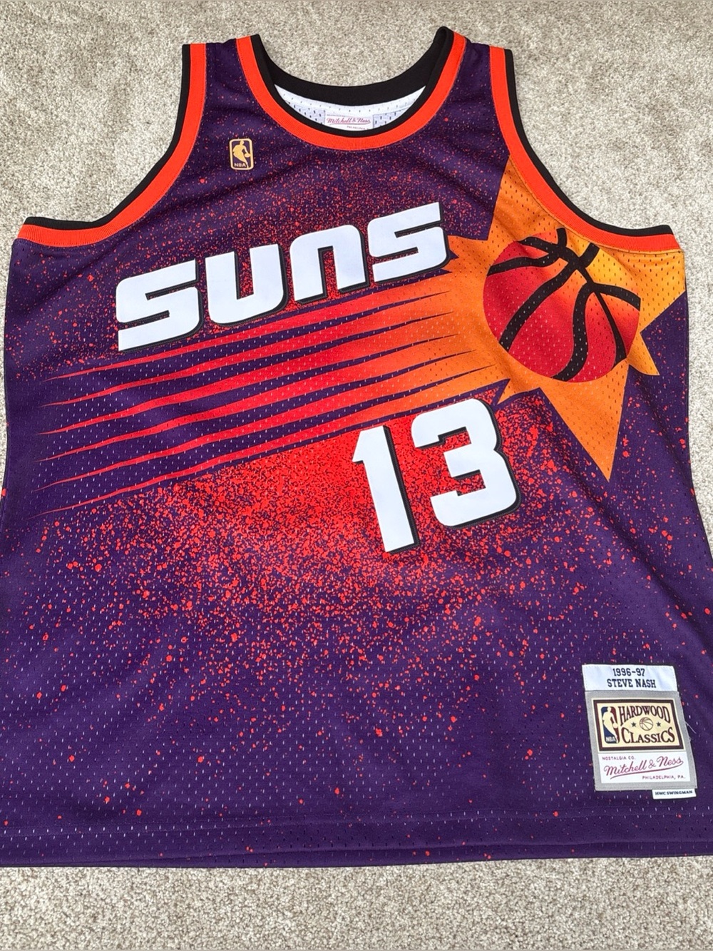 Phoenix Suns Steve Nash #13 Mitchell & Ness NBA Hardwood Classics Jersey XL
